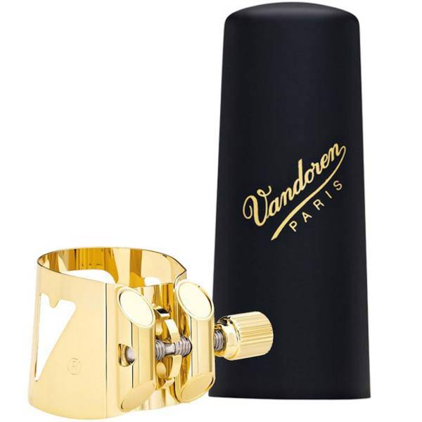 بست و کلاهک ساکسیفون آلتو وندورن مدل LC07P، Vandoren LC07P Optimum Ligature and Plastic Cap for Alto Saxophone