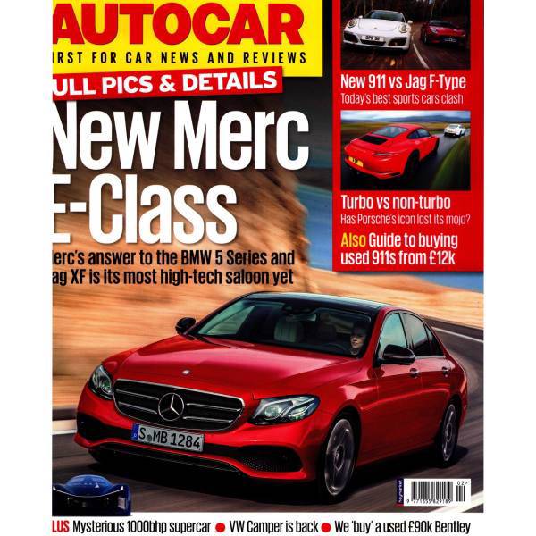 مجله اتوکار - سیزدهم ژانویه 2016، Autocar Magazine - 13 January 2016