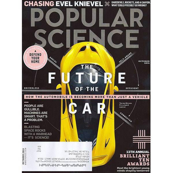 مجله پاپیولار ساینس - اکتبر 2014، Popular Science Magazine - October 2014