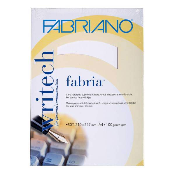 کاغذ فابریانو مدل Fabriano Bianco سایز A4 بسته 50 عددی، Fabria Paper Fabriano Bianco A4 Pack Of 50