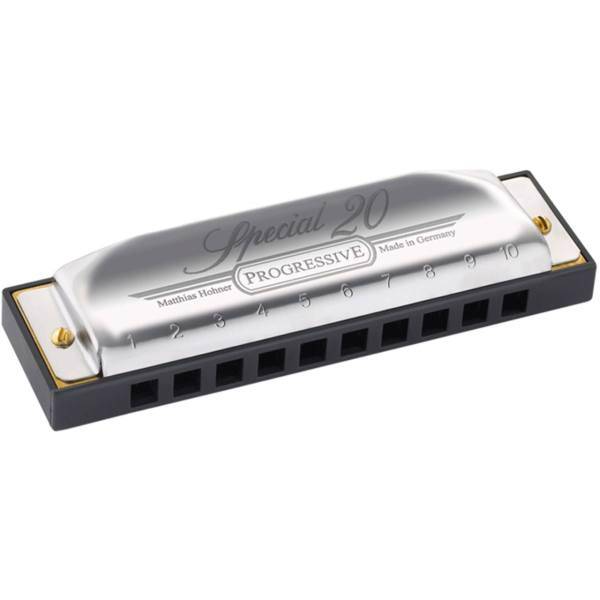 سازدهنی دیاتونیک هوهنر مدل پراگرسیو اسپشیال 20، Hohner Diatonic Progressive Special 20 Harmonica