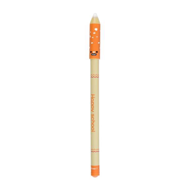 روان نویس پاک کن دار مدلHappy School Orange، Erasable Gel Pen