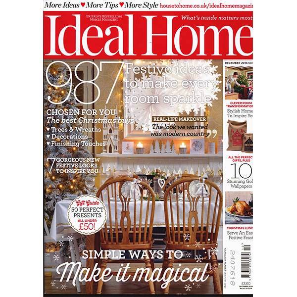 مجله آیدیل هوم - دسامبر 2014، Ideal Home Magazine - December 2014