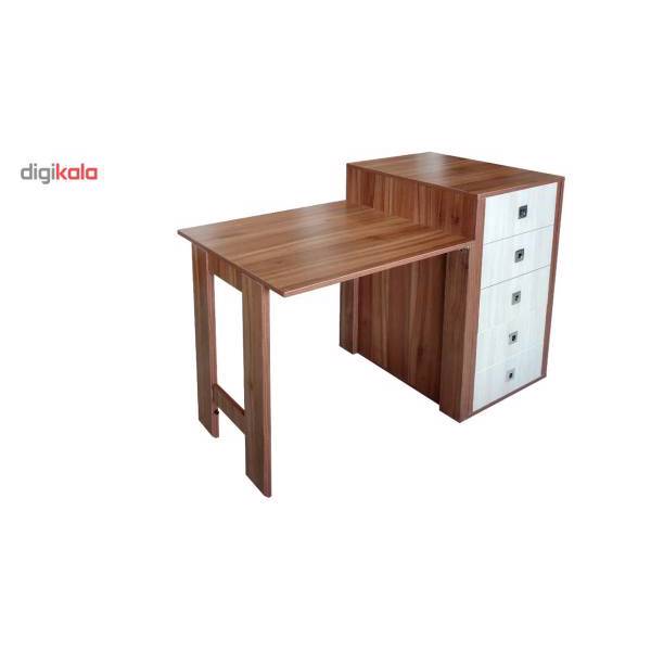 میز تحریر و لپ تاپ سه کاره انتخاب اول مدل TO-256 چپ، Entekhabeaval soroush TO-256 Writing Desk