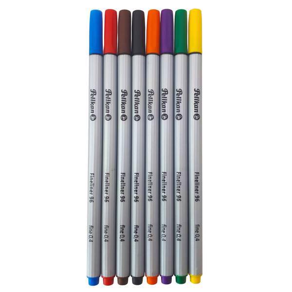 روان نویس پلیکان مدل fine liner بسته 10 عددی، pelikan fineliner