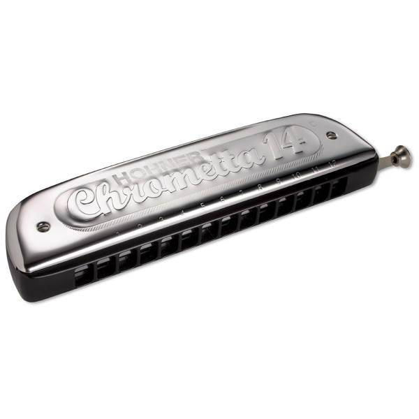 سازدهنی کروماتیک هوهنر مدل Chrometta 14، Hohner Chromatic 257 Chrometta 14 Harmonica