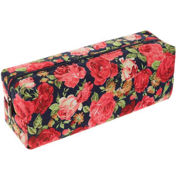 جامدادی آوای تحریر مدل Rose Flower، Avaye Tahrir Rose Flower Pencil Case