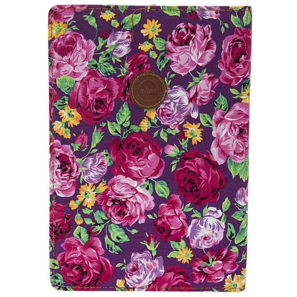 دفتر یادداشت کلیپس طرح گل 2، Clips Flower Design 2 Notebook