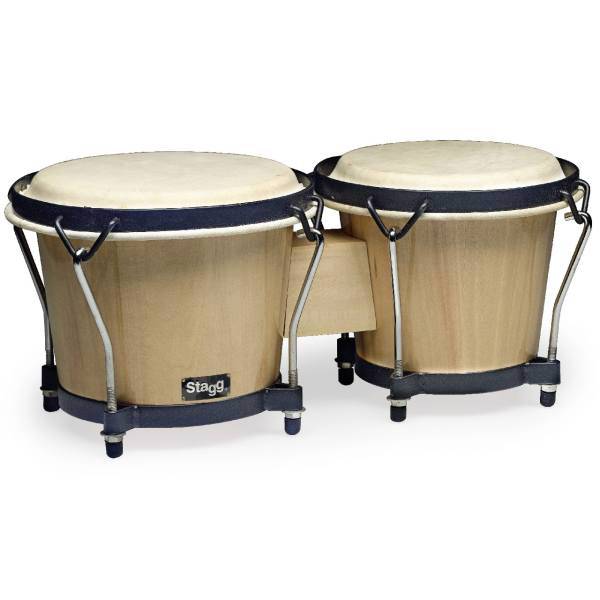 بانگو استگ مدل BW-70-N، Stagg BW-70-N Traditional Wooden Bongo Set