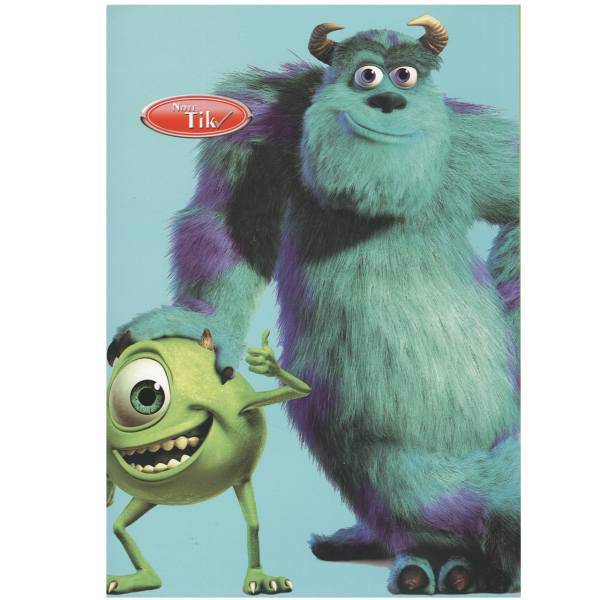 دفتر مشق کلیپس طرح شرکت هیولاها، Clips Monsters Inc Homework Notebook