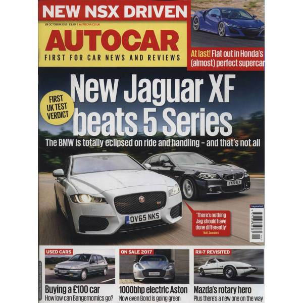 مجله اتوکار - بیست و هشتم اکتبر 2015، Autocar Magazine - 28 October 2015