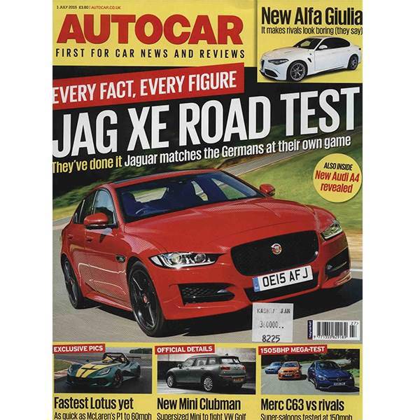 مجله اتوکار - یکم جولای 2015، Autocar Magazine - 1 July 2015