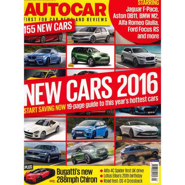 مجله اتوکار - ششم ژانویه 2016، Autocar Magazine - 6 January 2016