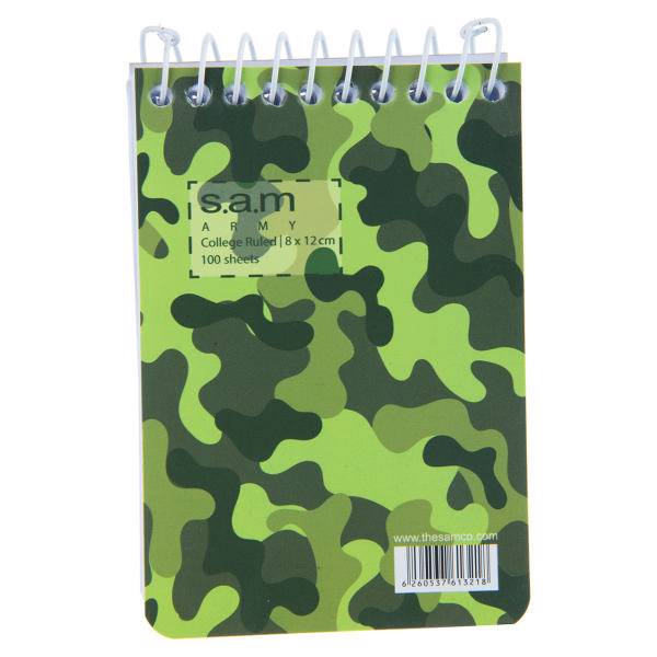 دفترچه یادداشت سم طرح 1، Sam Pattern 1 Notebook