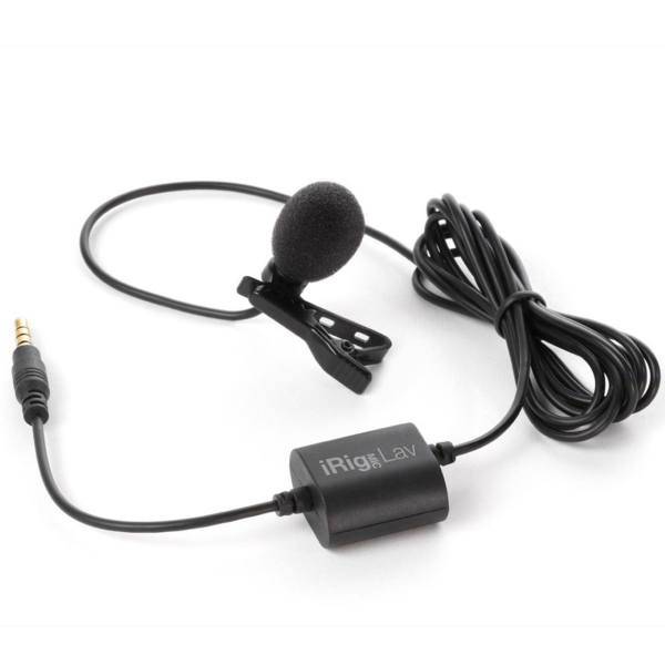 میکروفون یقه‌ای آی کی مالتی مدیا مدل iRig Mic Lavalier، IK Multimedia iRig Mic Lavalier Microphone