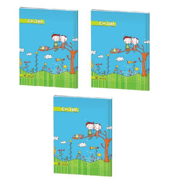 دفتر مشق چیترا کد 11-079 مجموعه 3 عددی، Chitra 079-11 Homework Notebook Set 3 Pcs