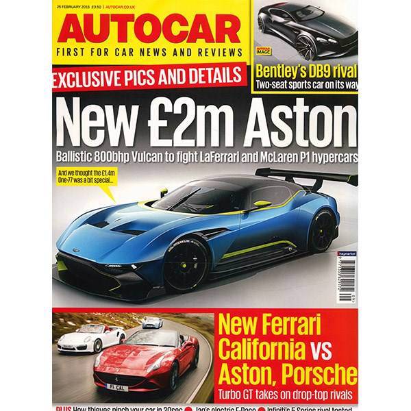 مجله اتوکار - بیست و پنجم فوریه 2015، Autocar Magazine - 25 February 2015