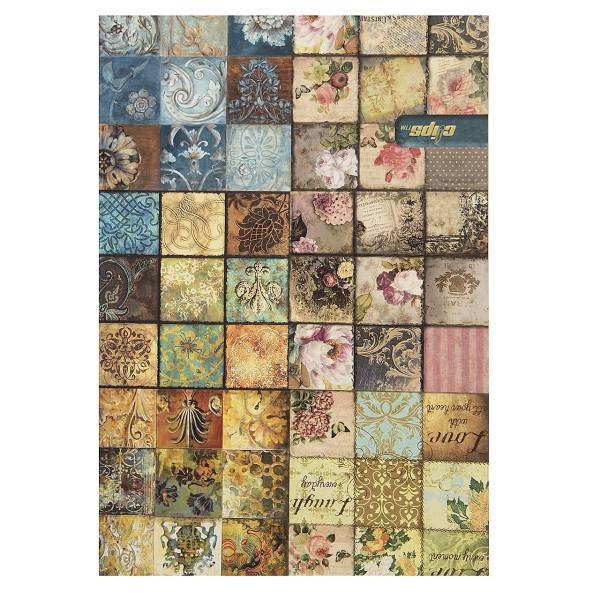 دفتر مشق کلیپس طرح کلاژ گل، Clips Collage of Flowers Design Homework Notebook