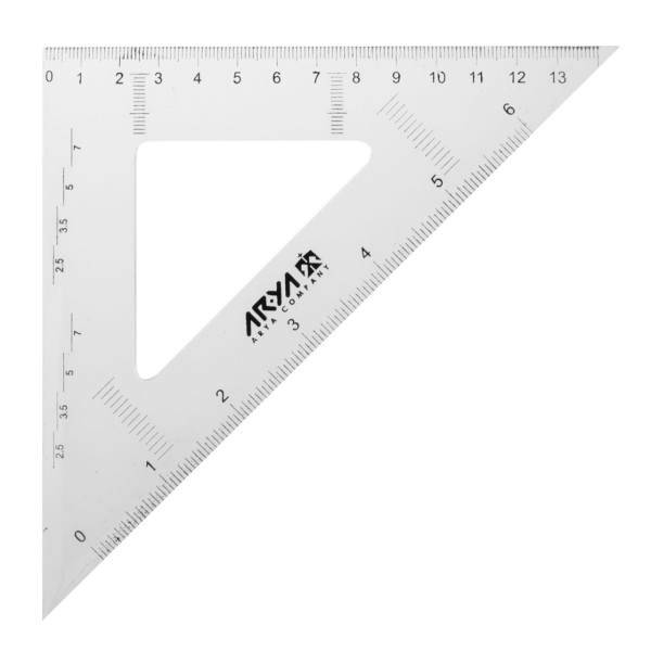 گونیا 45 درجه آریا کد 8023 - بسته 4 عددی، Arya 45 Degree Set Square Code 8023 - Pack of 4