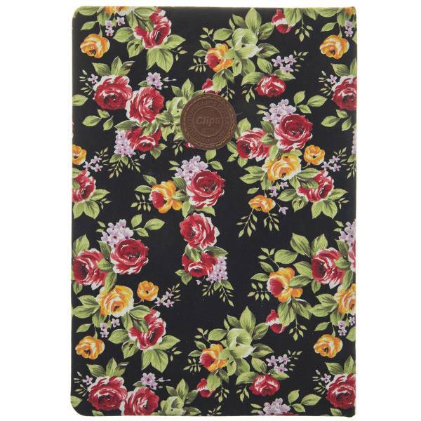 دفتر کلیپس طرح گلها 1، Clips Flowers1 Notebook