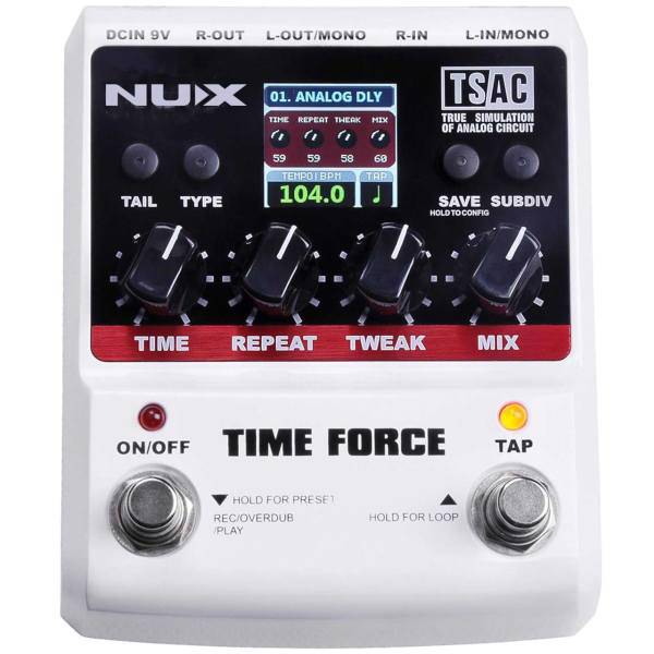 پدال افکت گیتار ان یو ایکس مدل Time Force، NUX Time Force Pedal For Guitar