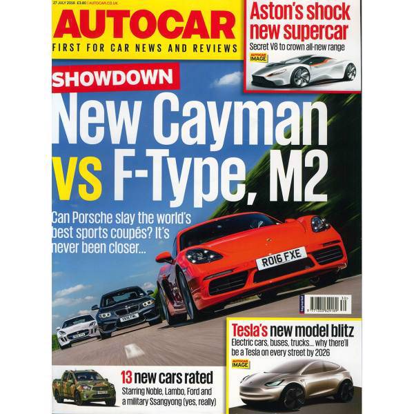 مجله اتوکار - بیست و هفتم جولای 2016، Autocar Magazine -27 JuLy 2016