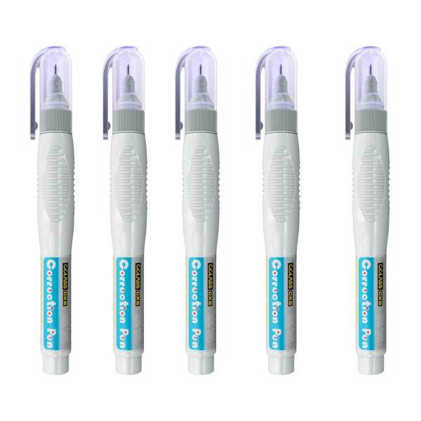 غلط گیر قلمی سی کلاس مدل Fine Point بسته 5 عددی، C Class Fine Point Correction Pen pack of 5