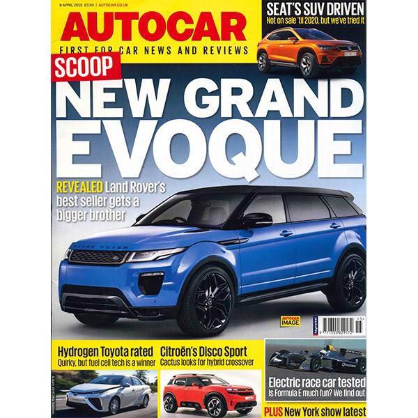 مجله اتوکار - هشتم آوزیل 2015، Autocar Magazine - 8 April 2015