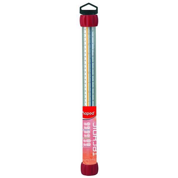 خط کش مهندسی 30 سانتی مپد کد 240011، Maped Technic 30cm Ruler