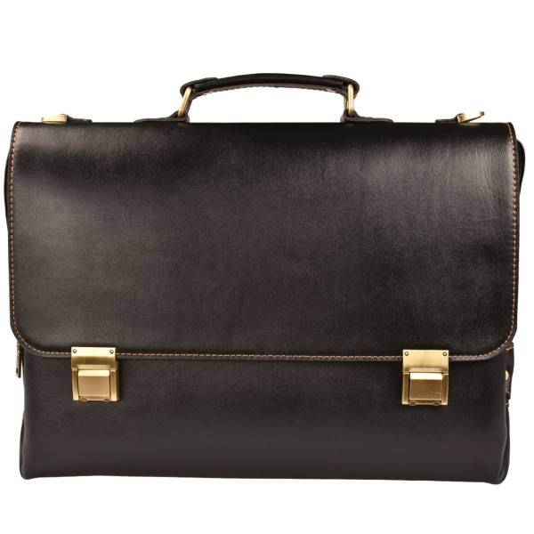 کیف اداری چرم طبیعی کهن چرم مدل L105، Kohan Charm L105 Leather Briefcase