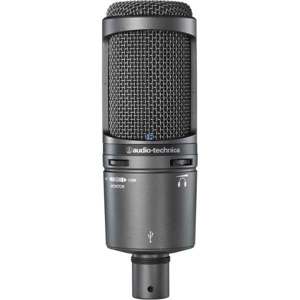 میکروفن کاندنسر آدیو تکنیکا مدل +AT2020USB، Audio-Technica AT2020USB+ Condenser Microphone