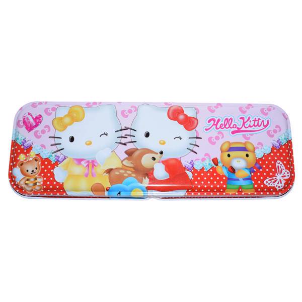 جامدادی مدل B - 391 طرح Kitty، Kitty B - 391 Metal Pencil Case