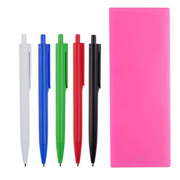 ست خودکار و جامدادی لاتن مدل Medso Pink، Laton Medso Pink Pen and Notebook Set