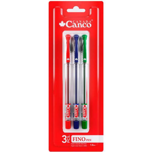 خودکار 3 رنگ کنکو مدل Fino، Canco Fino 3 Color Pen