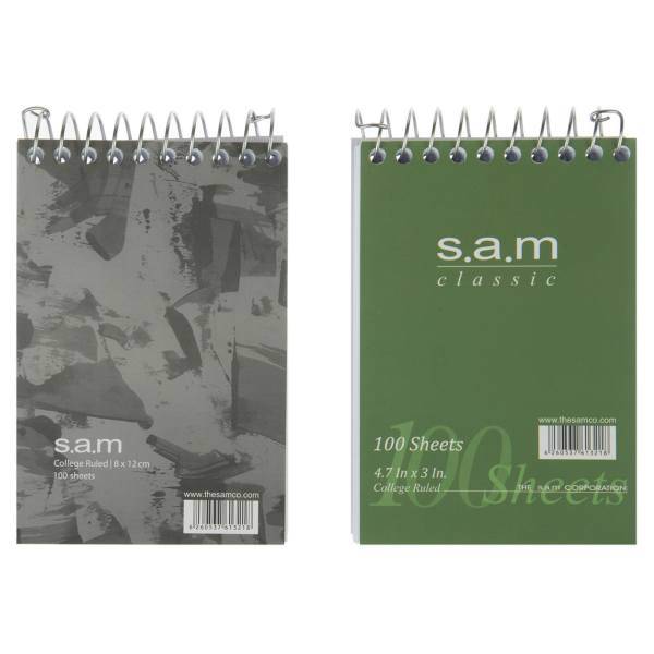 دفتر یادداشت سم طرح 4 بسته 2 عددی، Sam 4 Notebook Pack of 2