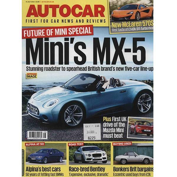 مجله اتوکار - هشتم جولای 2015، Autocar Magazine - 8 July 2015