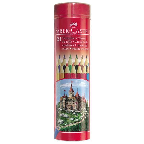 مداد رنگی 24 رنگ فابر-کاستل، Faber-Castell 24 Color Pencils