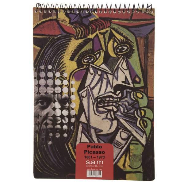 دفتر طراحی سم طرح پابلو پیکاسو، Sam Pablo Picasso Sketch Notebook