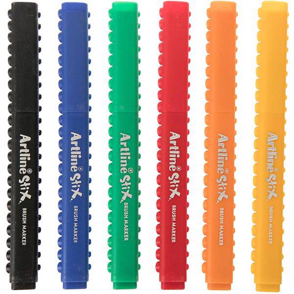 ماژیک رنگ آمیزی 6 رنگ آرت لاین کد ETX-F، Artline ETX-F 6 Color Painting Marker