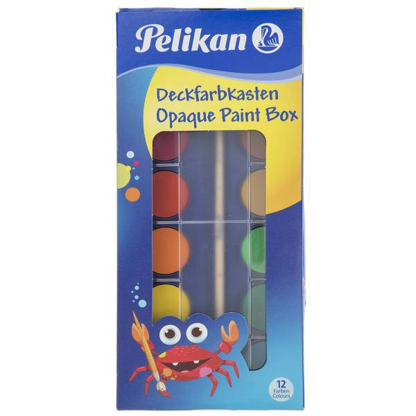 آبرنگ 12 رنگ پلیکان، Pelikan 12 Color Watercolor