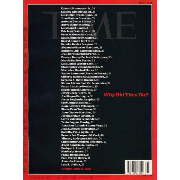 مجله تایم - بیست و هفتم ژوئن 2016، Time Magazine - 27 June 2016