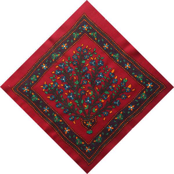 رومیزی پته کوی دوست مدل درخت زندگی کد STREER50، Kooyedoost Pate Board Tree Of Life Diameter 50 cm in 50 cm