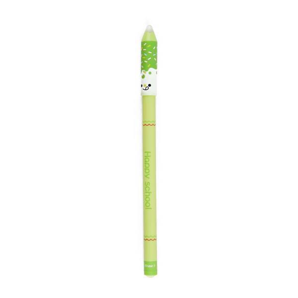 روان نویس پاک کن دار مدل Happy School Green، Erasable Gel Pen