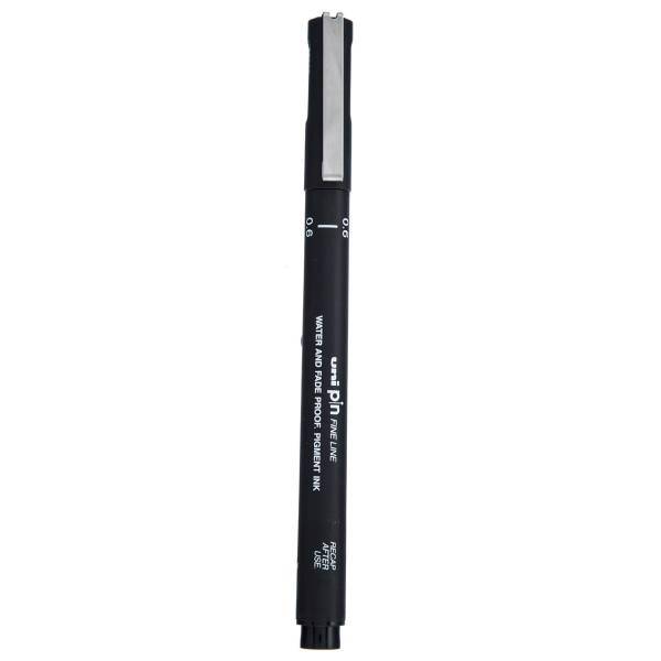 راپید یونی بال مدل Pin 200 قطر نوشتاری 0.6 میلی متر، Uniball Pin Technical Pen Line Width 0.6 mm