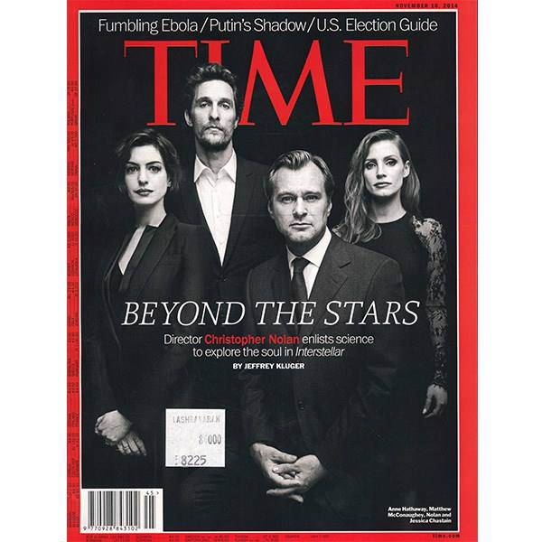 مجله تایم - دهم نوامبر اکتبر 2014، Time Magazine - 10 November 2014