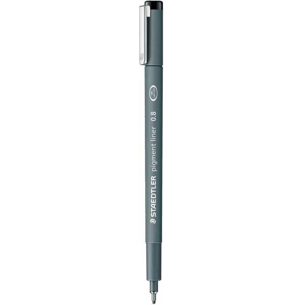 راپید استدلر مدل Pigment Liner 308 با قطر نوشتاری 0.8 میلی متر، Staedtler Pigment Liner 308 0.8mm Technical Pen