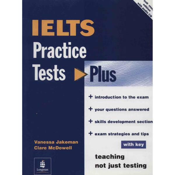 کتاب زبان IELTS Practice Tests Plus اثر ونسا جیکمن، IELTS Practice Tests Plus