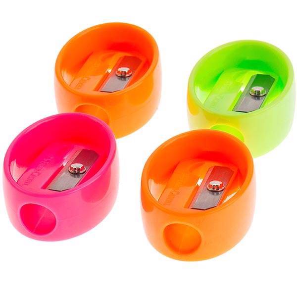 تراش فابر کاستل مدل بیضی - بسته 4 عددی، Faber-castell Oval Sharpener - Pack of 4