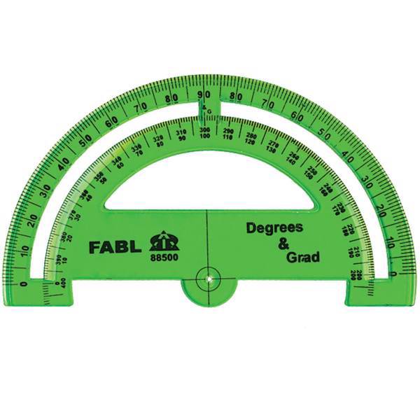 نقاله 180 درجه فابل، Fabl 180 Degree Protractor