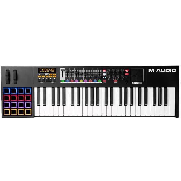 کیبورد میدی کنترلر ام-آدیو مدل Code 49، M-Audio Code 49 Midi Controller Keyboard